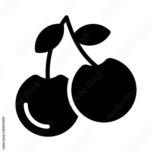 Cherry high quality illustration icons