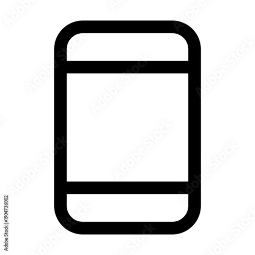 Mobile phone vector icon set. Phone Illustration sign collection. Device symbol. Tablet logo.