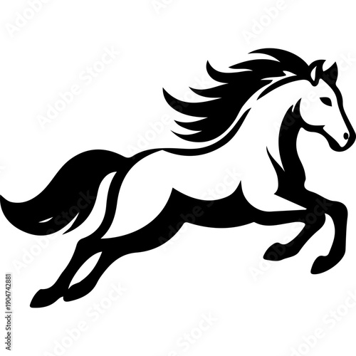 Horse Logo Silhouette