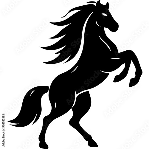 Horse Logo Silhouette