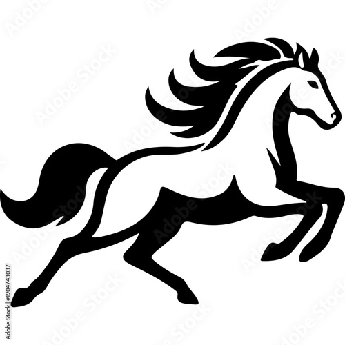 Horse Logo Silhouette