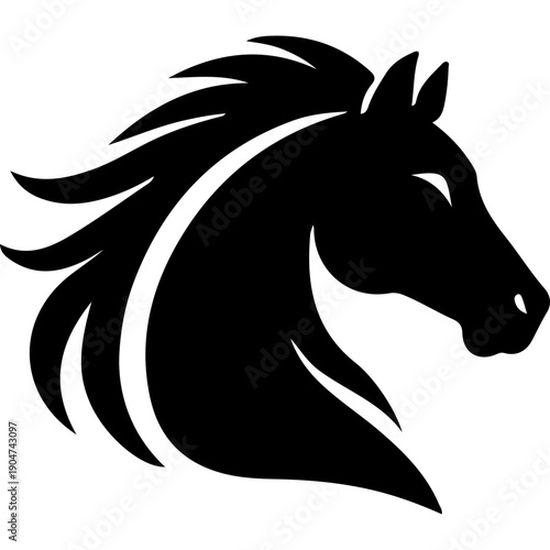 Horse Logo Silhouette