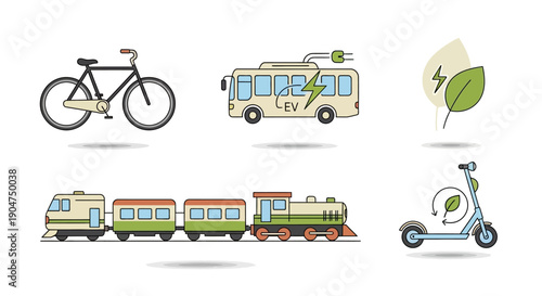 Transportation modes and eco friendly travel options