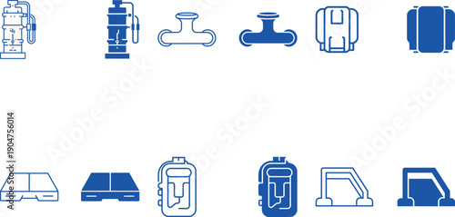 Industrial Equipment Icons