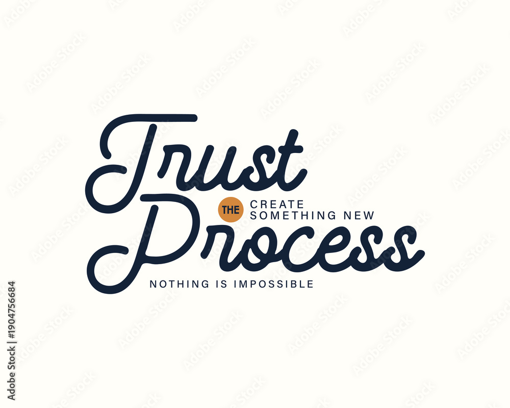 Fototapeta premium aeshetic lettering quotes typography graphic tee design templates