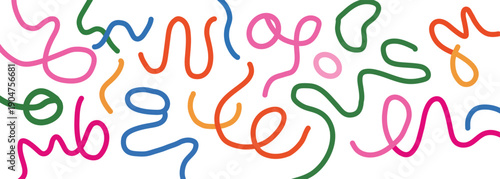 Vector illustration of a colorful alphabet set with abstract backgrounds and splashes featuring 3d fridge magnets for kids school education and design