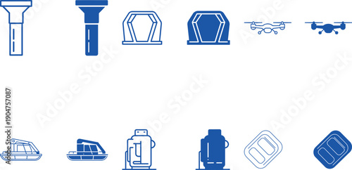 Industrial and Transportation Icons