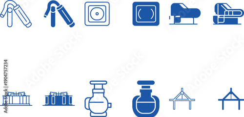 Industrial Equipment Icons