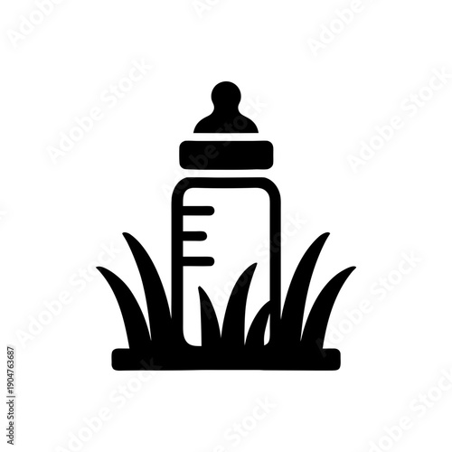 Natural Hygienic Bottle Drying Icon