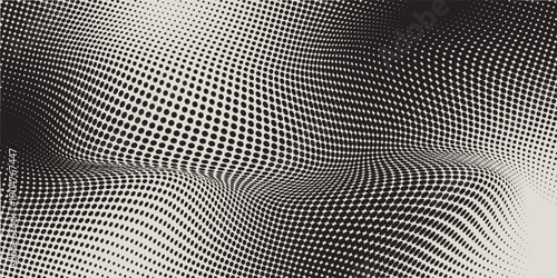  circles halftone seamless geometric gradient subtle  pattern