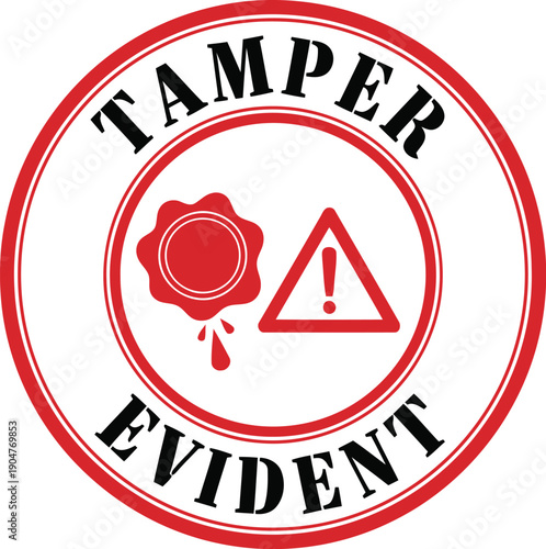 Tamper Evident Security Seal for Product Packaging and Safety Assurance