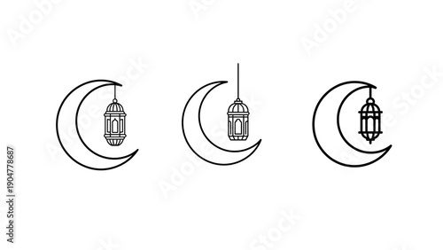 A serene landscape of a mountain range at sunset on transparent background