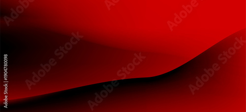 Wall interior background, studio  and backdrops show products.with shadow from window color red background for text insertion and presentation product