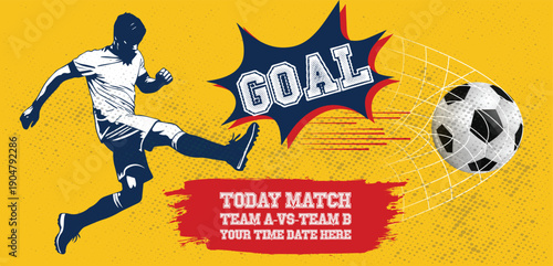 Retro vintage pop art comic style halftone collage social media post, ads, banner template design, paper cutout square flyer poster design Retro fashion sale announcement with shouting mouth and dress