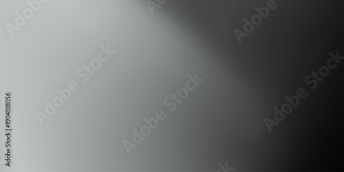 Gray 3D dynamic abstract light and shadow artistic wave futuristic texture pattern background.  gradient gray background with frosted glass effect texture. white silk fabric background copy space. 