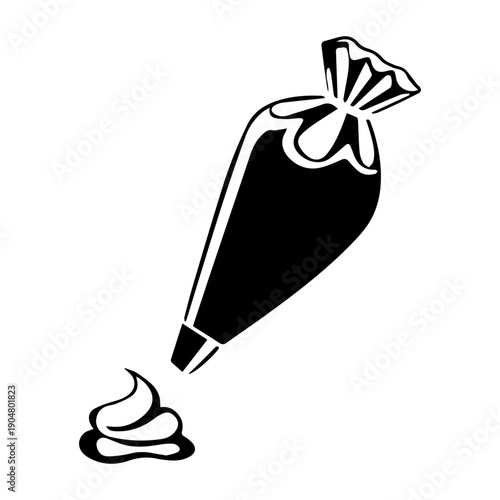 Pastry Bag and Cream