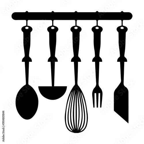 Hanging Kitchen Utensils