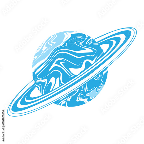 Saturn Planet Icon