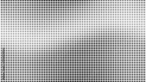 Halftone Dotted Background Vector Illustration