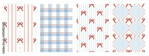 A visual representation of different types of patterns and textures