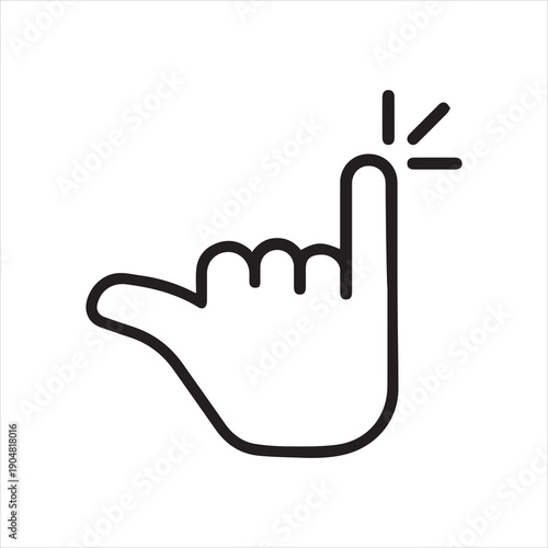  minimal linear pinky finger like promise