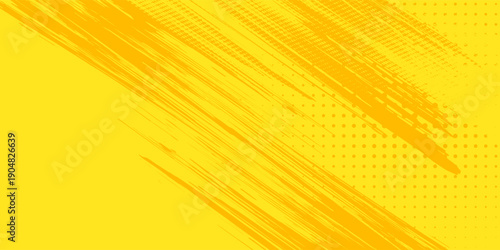 Frame yellow background raster gradient halftone stock vector sports  art design