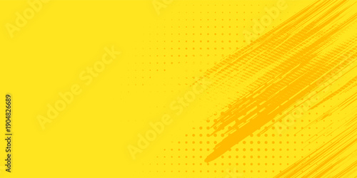 Frame yellow background raster gradient halftone stock vector sports  art design