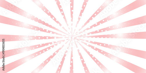 Ray sun light. Sunburst background. Radial circle line. Pattern starburst. Comic beam lines. Sun effect rays. Abstract firework. Concentration stripe. Cartoons lightning style. Vector illustration