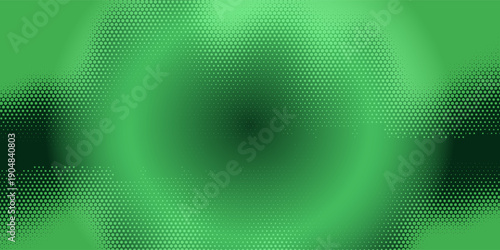 modern green halftone modern background. Dot pop art comic sport style vector art background