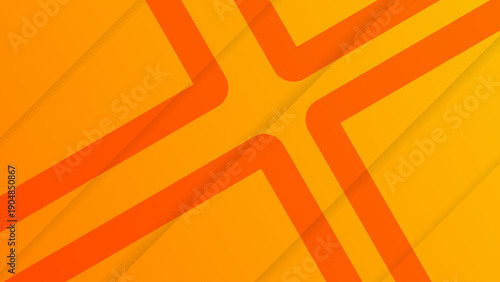 Bold orange abstract geometric background with diagonal zigzag stripes, modern minimal vibrant design for banners, posters, web layouts and creative branding