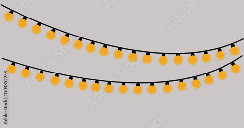 Abstract gray background with blurred yellow circular shapes creating soft highlights