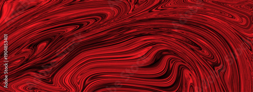 Deep red liquid marble swirl texture with dramatic fluid waves and glossy abstract flow, luxury acrylic background for branding, wallpaper, packaging, posters and digital art