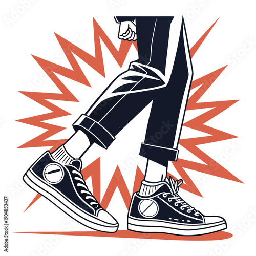 Foot Pain Ankle Injury Concept