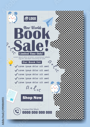 Mega Book Sale – Up to 70% Off.
Grand Book Fair.
Back to School Book Sale.
Limited Time Book Discount Offer.
Annual Book Festival Sale.
Online & In-Store Book Sale.
Exclusive Book Collection Sale.