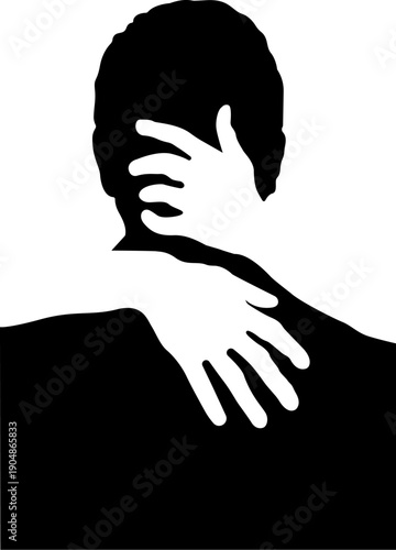 Funny Hug Quote Sign for Home or Office Decor