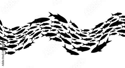 Vector illustration of a black lion horse and flying eagle silhouette set featuring animal wings for wildlife logo design and nature art