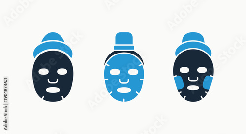 Skincare Icons: Facial Sheet Masks for Beauty Treatments