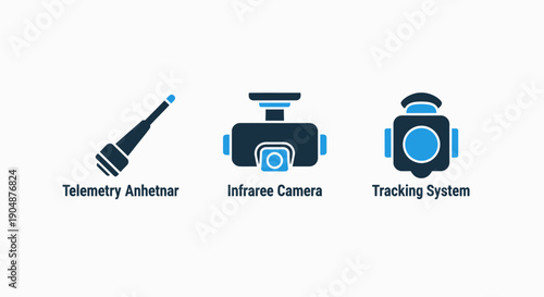Advanced Tracking and Surveillance Systems: Telemetry Probes, Infrared Cameras, and Remote Monitoring Devices for Security and Data Collection.