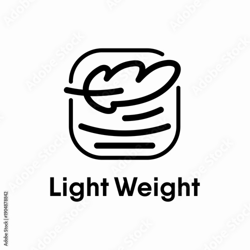 Light Weight information sign