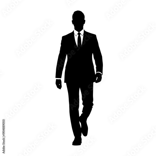 Decision Making And Choice Concept Silhouette Vector