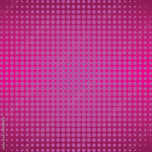 Pink-purple Vector halftone pattern easy edit for you design. Vector dots pattern on a white. Retro dots. Retro styled background of halftone dots.