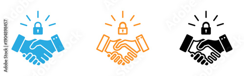 Secure partnership and data protection concept