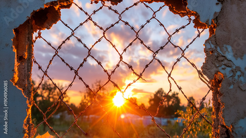 Wallpaper Mural fire in the forest Torontodigital.ca