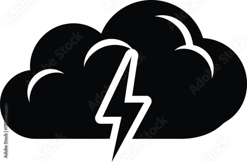 Thunderstorm weather icon