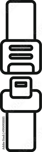 Seatbelt buckle creating a connection for automotive safety