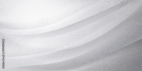 Soft abstract white background featuring a macro cotton fabric texture with a light linen pattern and elegant design lines for a detailed wedding cloth material
