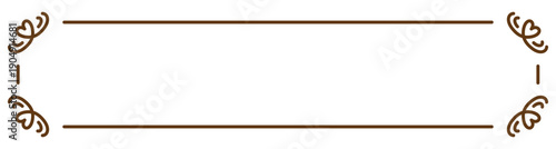 ハートのエレガントなフレーム