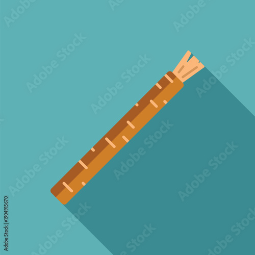 Miswak siwak chewing stick representing traditional dentistry and teeth cleaning