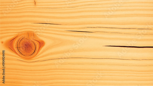 Light wood texture with natural pattern. Wooden surface with natural grain and knots. Wood background. 