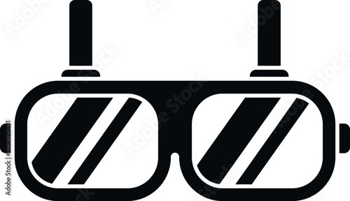 Fpv goggles illustrating modern digital technology and immersive virtual experiences